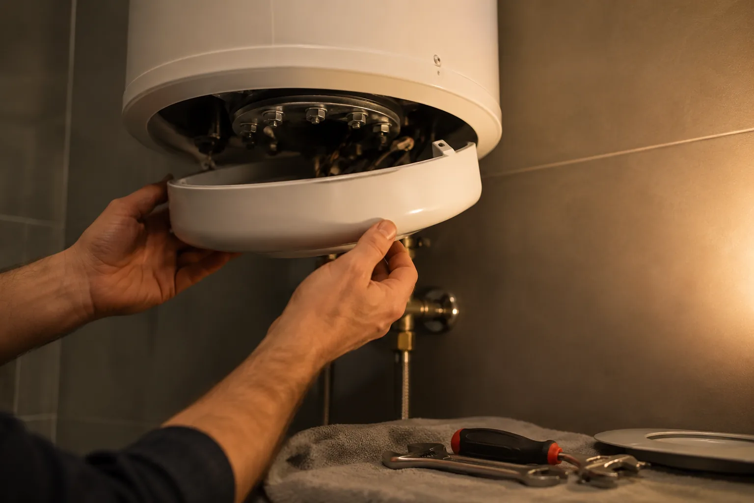 Как разобрать водонагреватель Electrolux для чистки